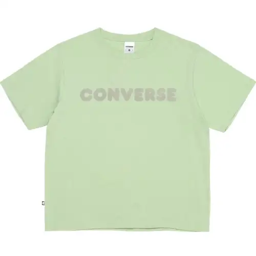 Converse SS25 T Shirt Women's Light Green