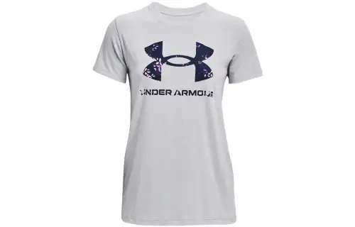 Under Armour Sportstyle SS22 Regular T Shirt Women's Gray