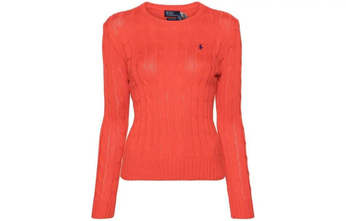 Polo Ralph Lauren Sweater Slim Fit Women's Red