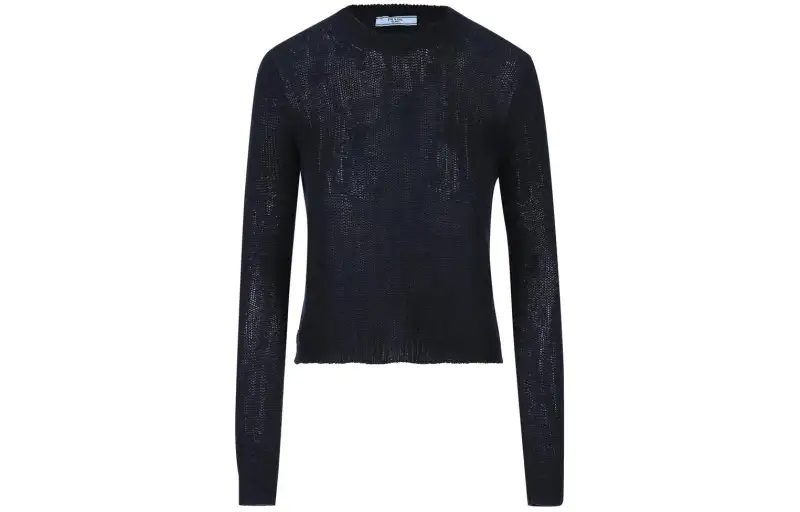 Prada Crewneck Knitted Jumper