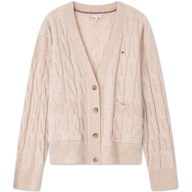 Tommy Hilfiger Sweaters Women's V-neck Moderate