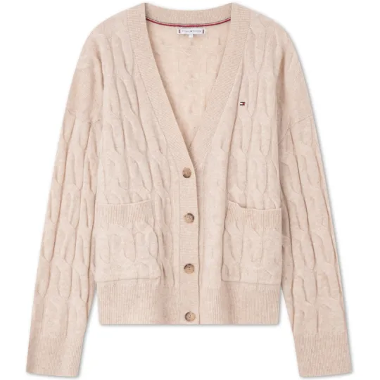 Tommy Hilfiger Sweaters Women's V Neck Moderate Cardigan