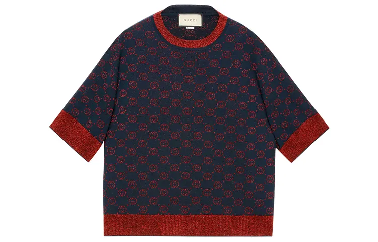 GUCCI Sweater Women's Navy Blue