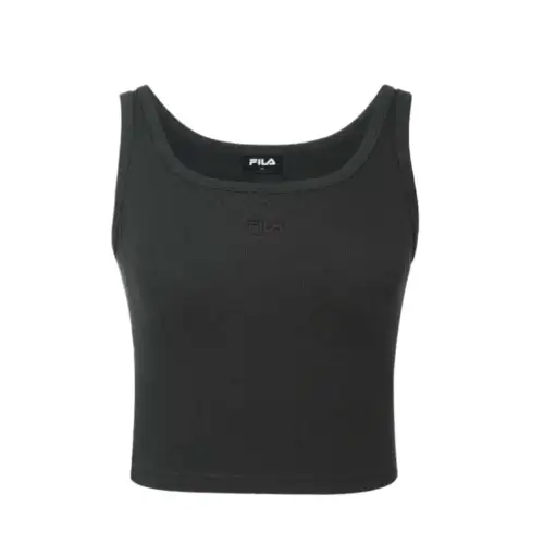 FILA Tank Tops Women's Black Square Collar Moderate Other