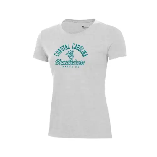 Under Armour Performance CottonCollegiate Regular T Shirt Women's White