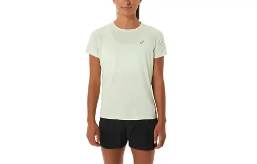 Asics CORE SS TOP W T Shirt Women's Light Green