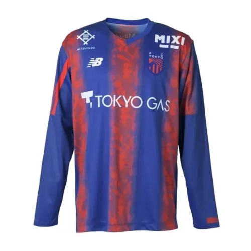 New Balance FC Tokyo FP1st Replica Long Sleeve Soccer Jersey Men's Blue