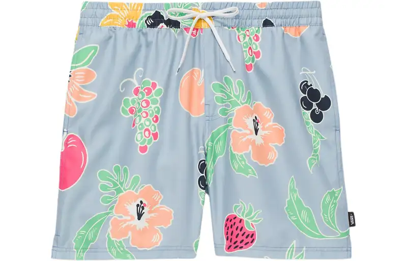 Vans Primary Print Elastic 17'' Boardshorts Casual Shorts Men's Blue