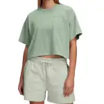 Under Armour Drop Shoulder Sleeve T Shirt Women's Green