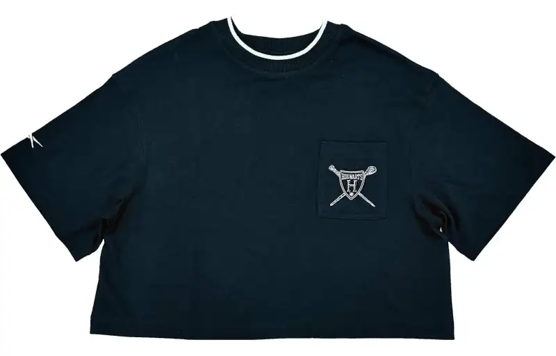Reebok T Shirts Women's Black Crew Neck Moderate Straight Fit