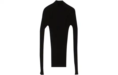 Bottega Veneta Sweaters Women's Black Stand Collar Moderate Other