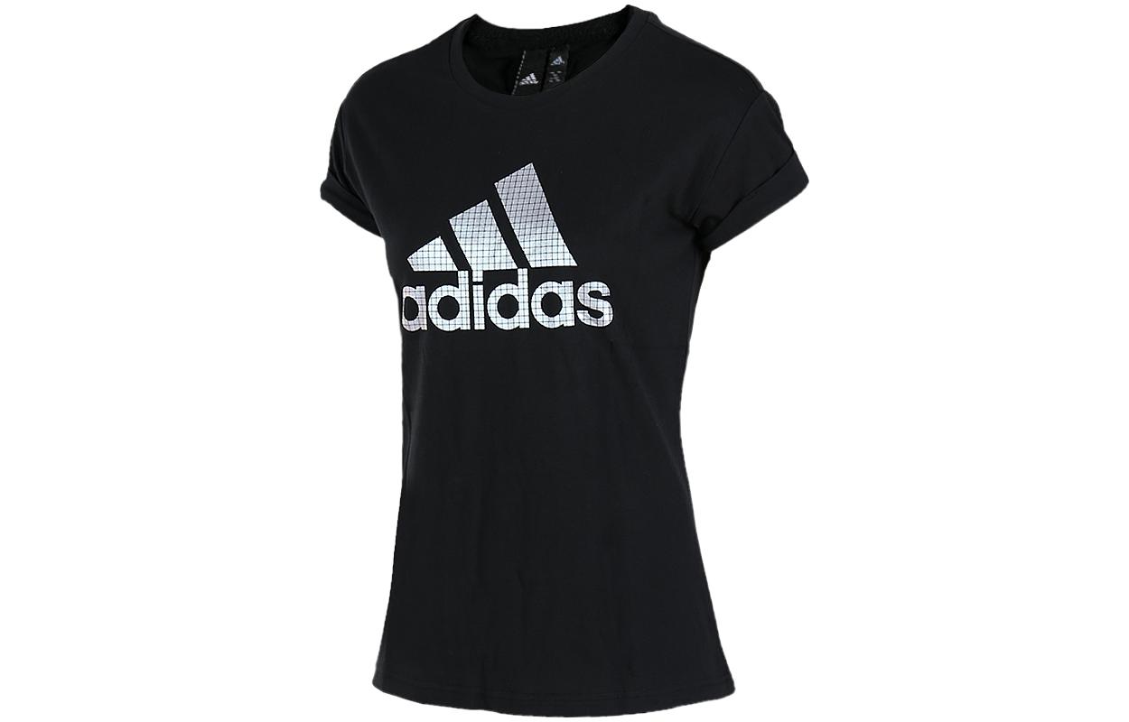 Женская футболка adidas Logo Tee (черная)