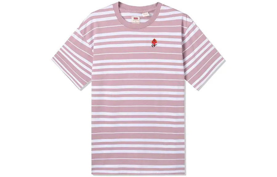 Levi's Drop Shoulder Sleeve T Shirt Women's Pink
