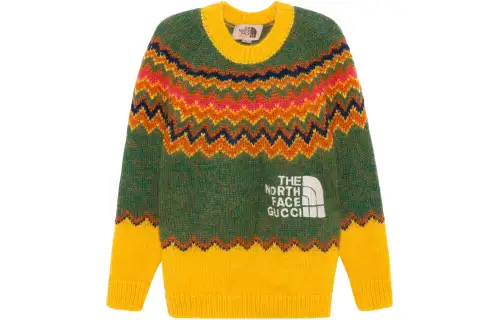 GUCCI X The North Face Sweater Yellow/Green