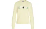 KENZO Letter Logo Sweaters Women's Yellow Crew Neck Moderate Other