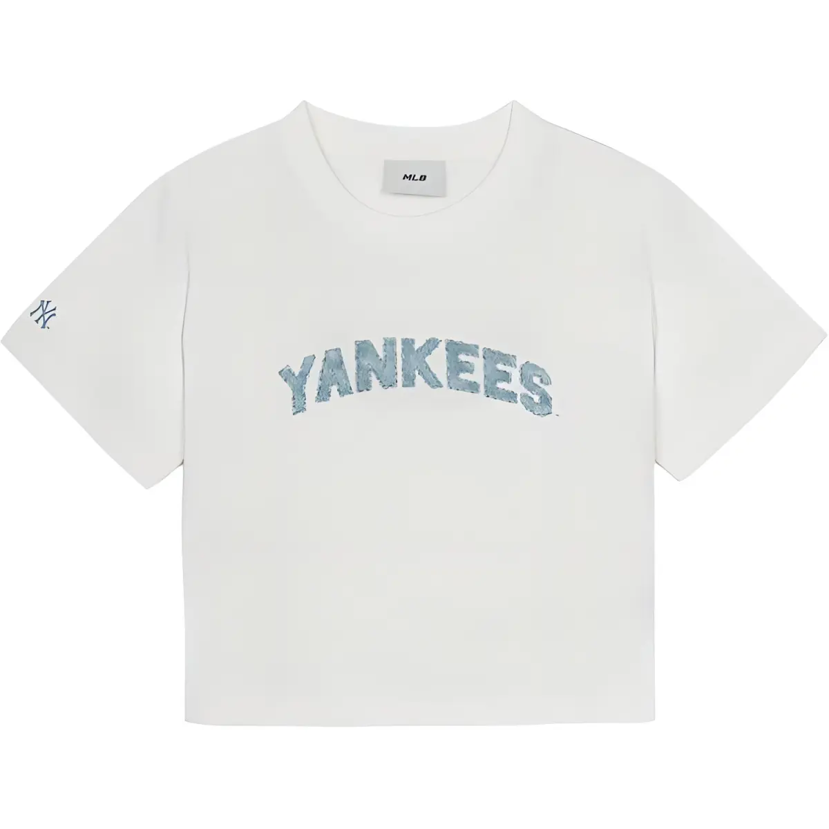 MLB T-Shirts Women's White Crew Neck