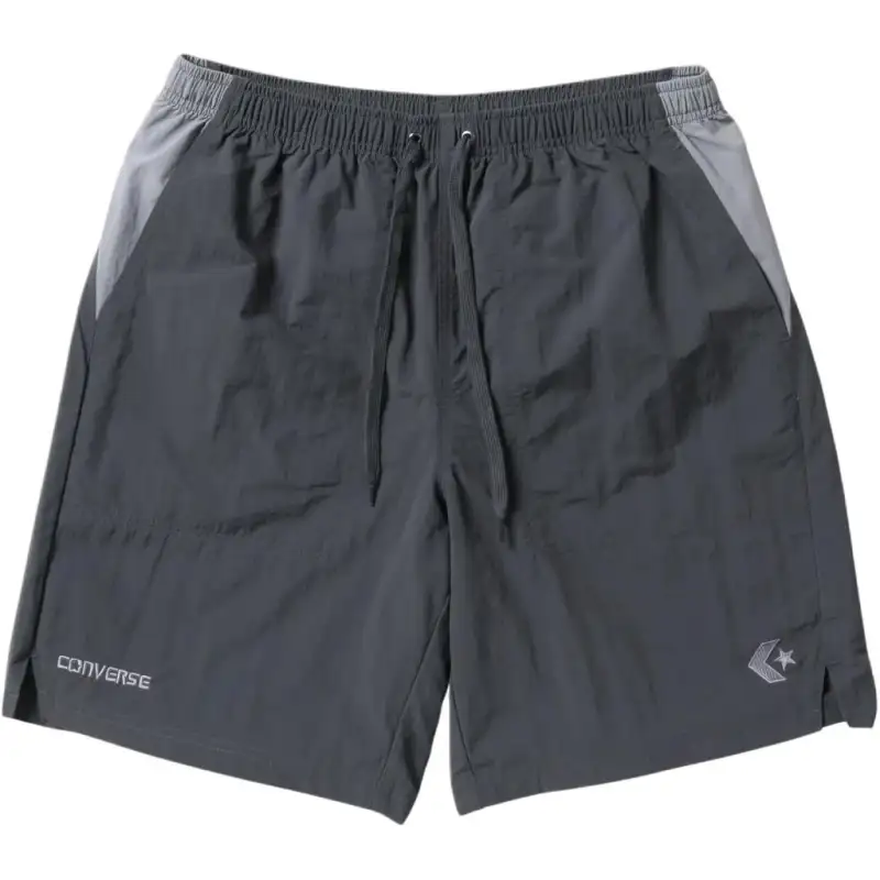 Converse COLOR BLOCK WOVEN SHORTS Sports Shorts Unisex Charcoal