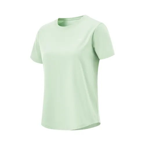 Li Ning Fitness Series T Shirt Women's Tallow Green