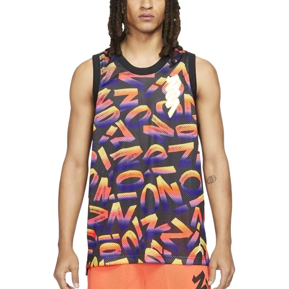 Nike x Jordan Basketball Jersey Men's Black