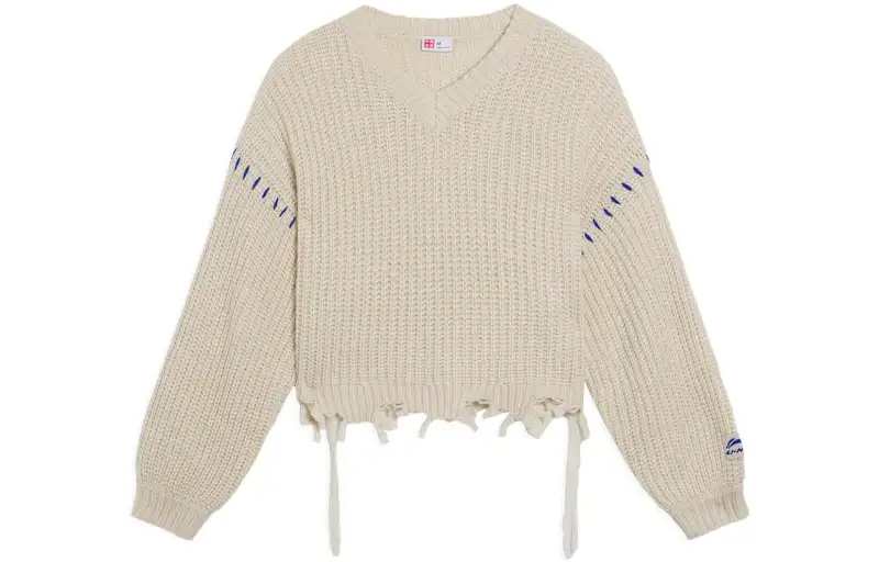 Li Ning Sweater Women's Oat Gray