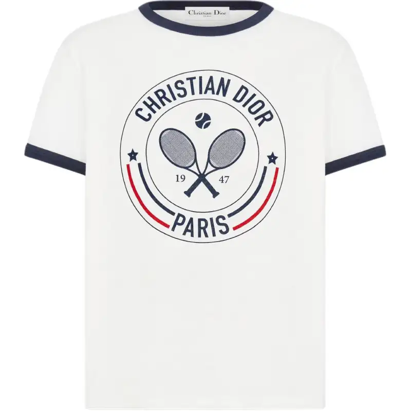 DIOR Vibe Collection Regular T Shirt Women's White