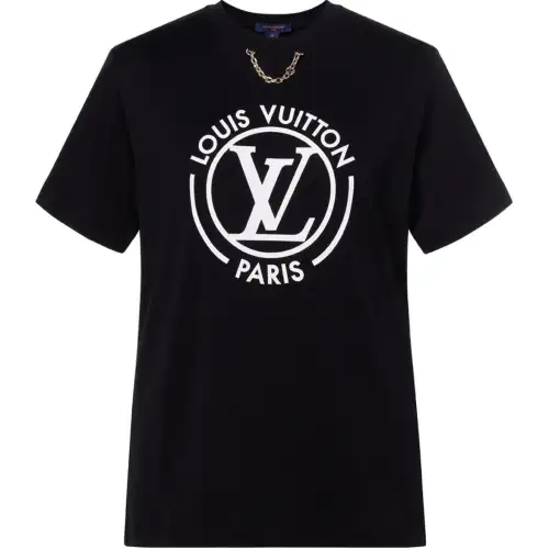 LOUIS VUITTON Flocked Lv T-Shirt