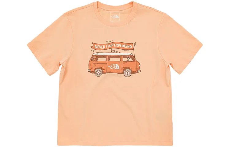 THE NORTH FACE SS22 Set in Sleeve T Shirt Women's Orange