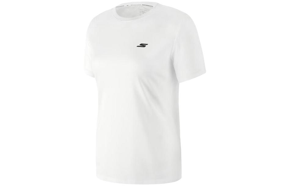 Skechers Basic Sports Collection T Shirt Women’s Bright White