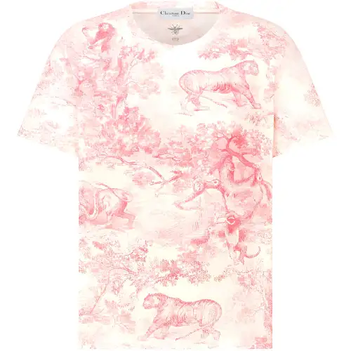 DIOR DIORIVIERA T Shirt Women's Candy Pink