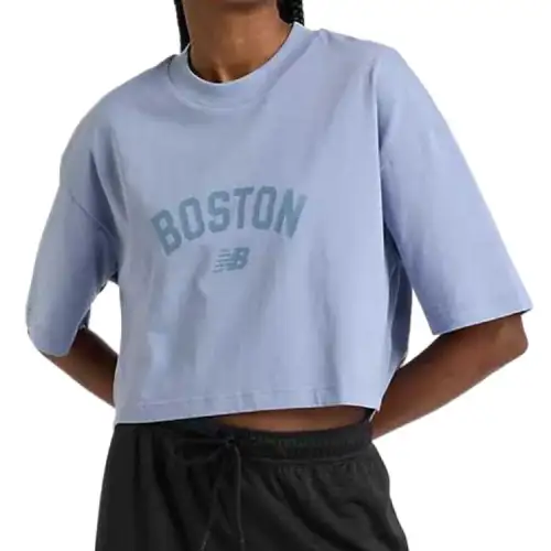 New Balance Regular T Shirt Women's Blue