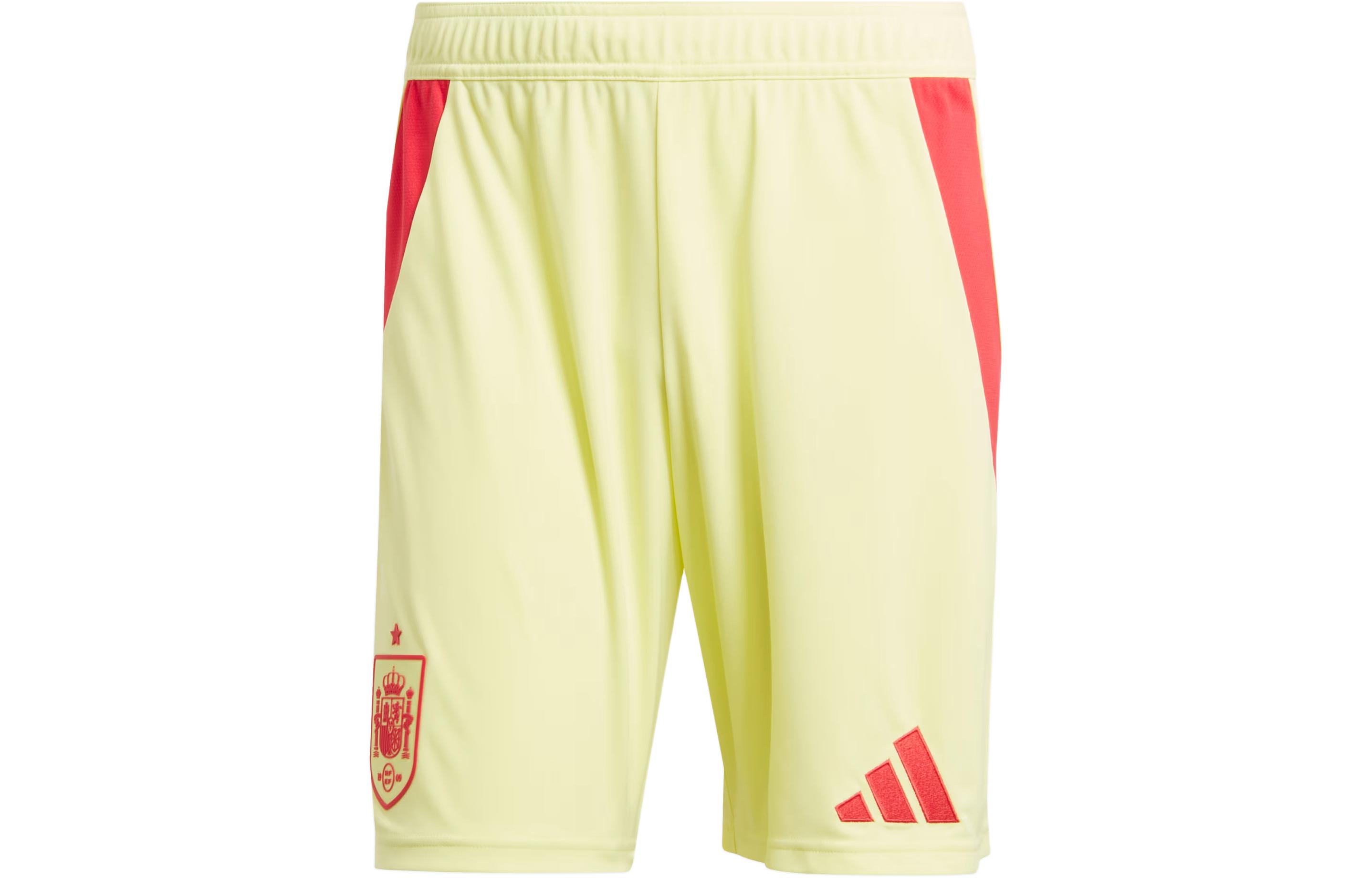 Adidas Spain 24 Away Shorts Soccer Bottom Fan Edition, Spain, Away Men’s Yellow