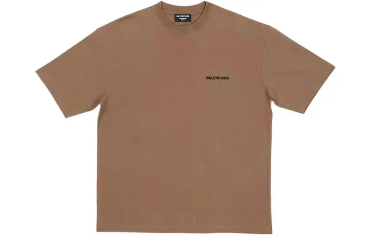 Balenciaga SS22 T Shirt Women's Brown