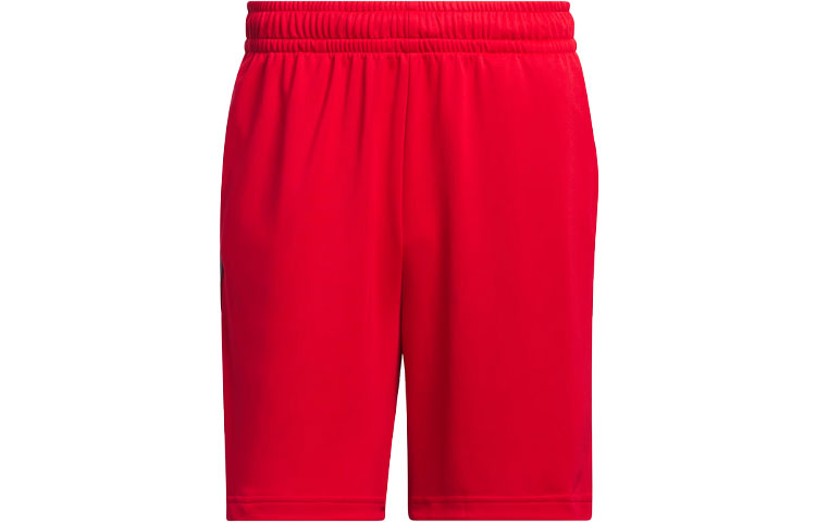 Adidas Legends 3 Stripes Basketball Shorts Basketball Shorts Men's Red
