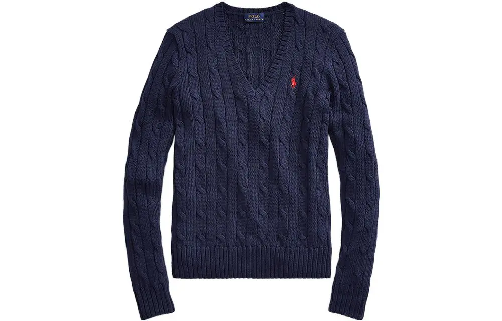 Polo Ralph Lauren SS22 Sweater Standard Women's Marine Blue