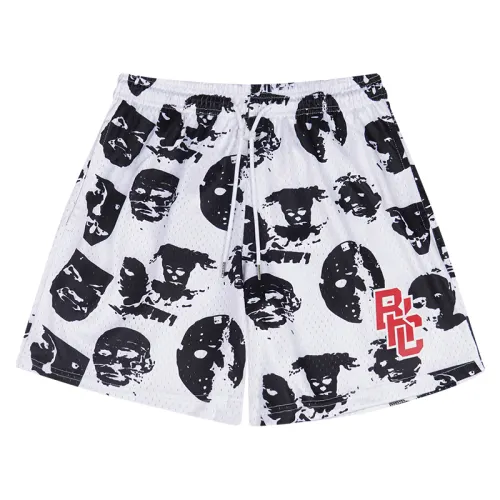 BKCXZICE Quick dry shorts for training, basketball white trousers, loose straight fit, for running