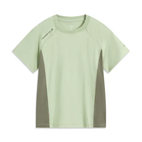 Li Ning T Shirt Women's Sage Green