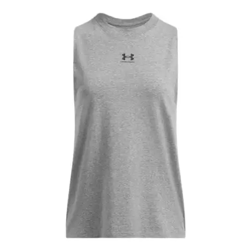 Under Armour Rival Tank Top Women's Gray