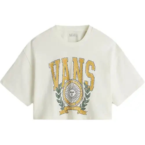Vans T Shirts Women's White Crew Neck Moderate Other