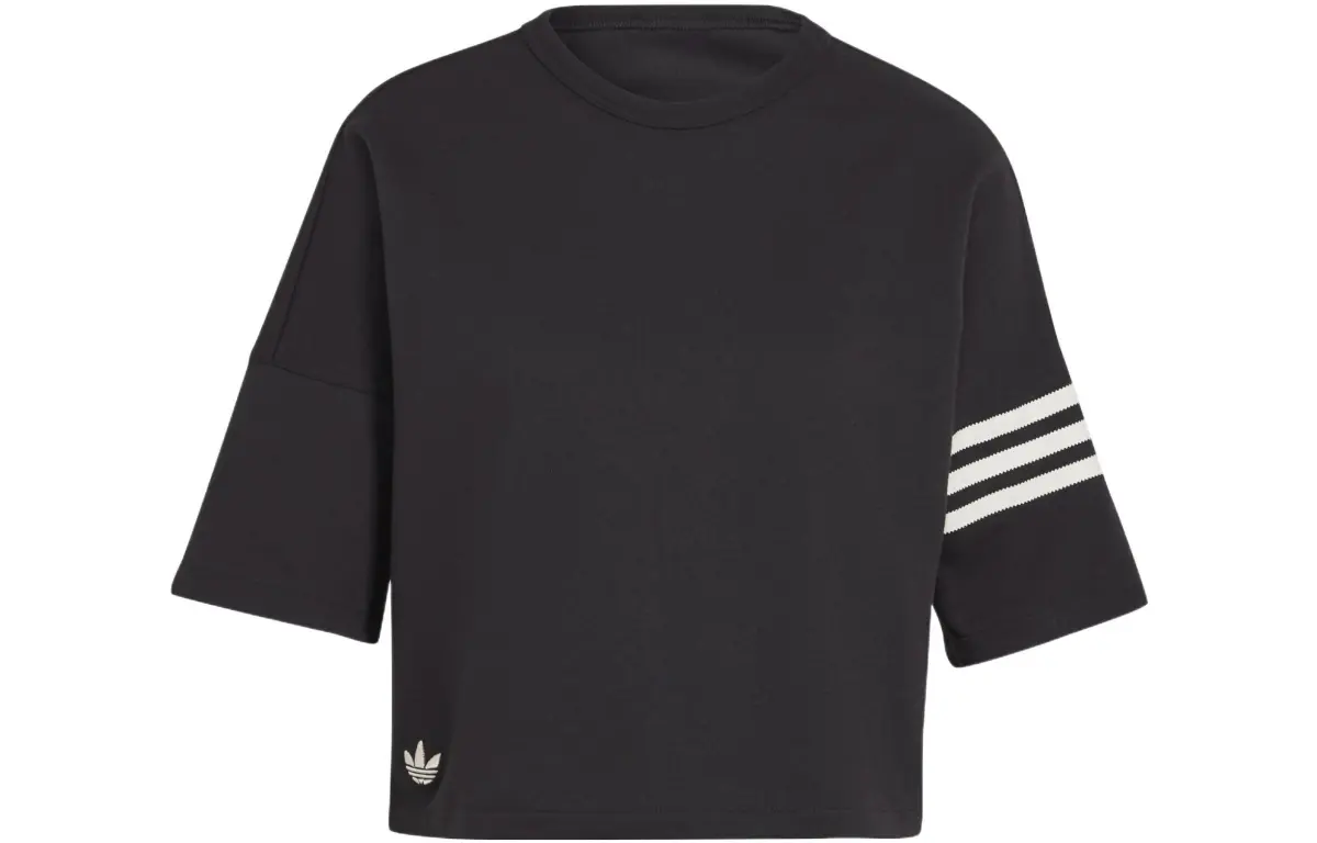 Adidas Originals Adicolor Neuclassics Tee T Shirt Women's Black