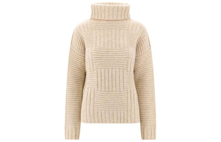 Bottega Veneta Sweaters Women's Beige Turtleneck Moderate Other