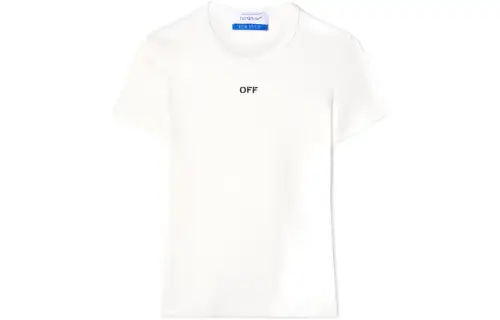 OFF-WHITE Off Stamp stretch-cotton T-shirt
