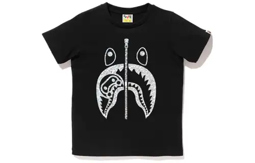 A BATHING APE T Shirts Women's Crew Neck Moderate Straight Fit