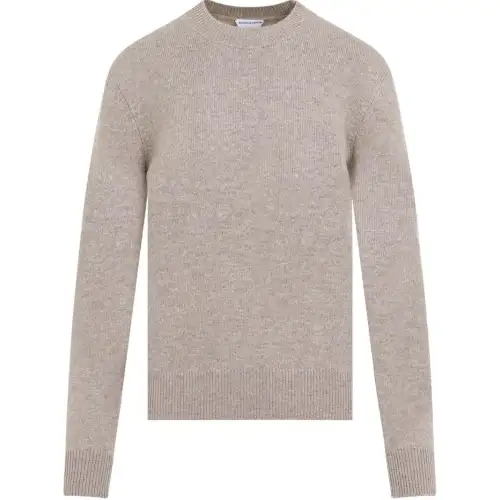 Bottega Veneta Intrecciato Leather Patches Jumper