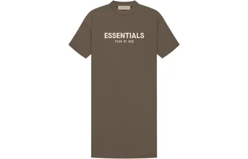 Fear Of God Essentials Tee Dress 'Wood'