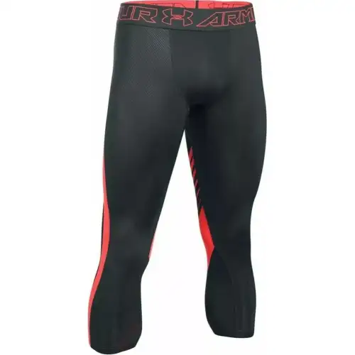 Under Armour HeatGear Sports Pants Men's Black Orange