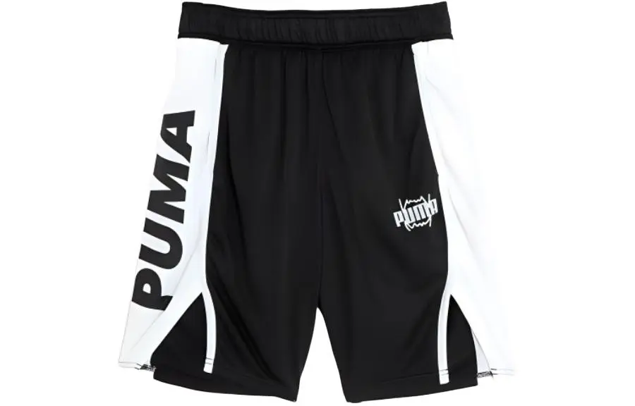 PUMA CURL Basketball Shorts Men's Black