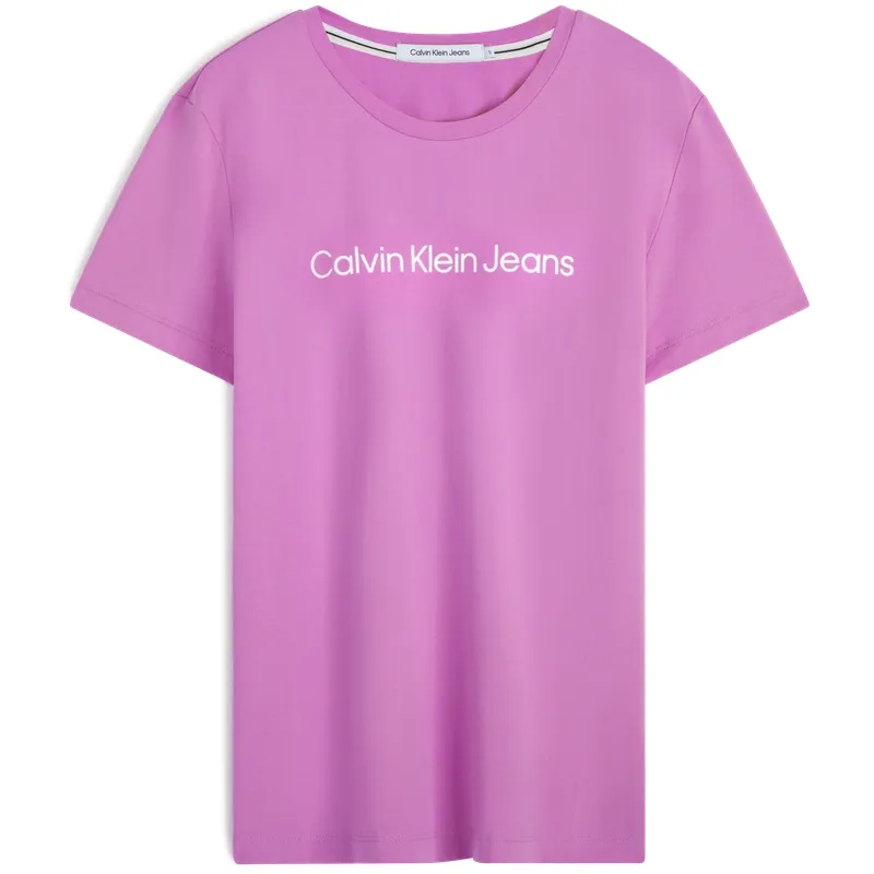CALVIN KLEIN T Shirt Women's Blue Purple
