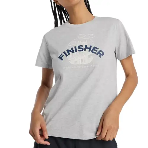 New Balance United Airlines NYC Regular T Shirt Women's Gray