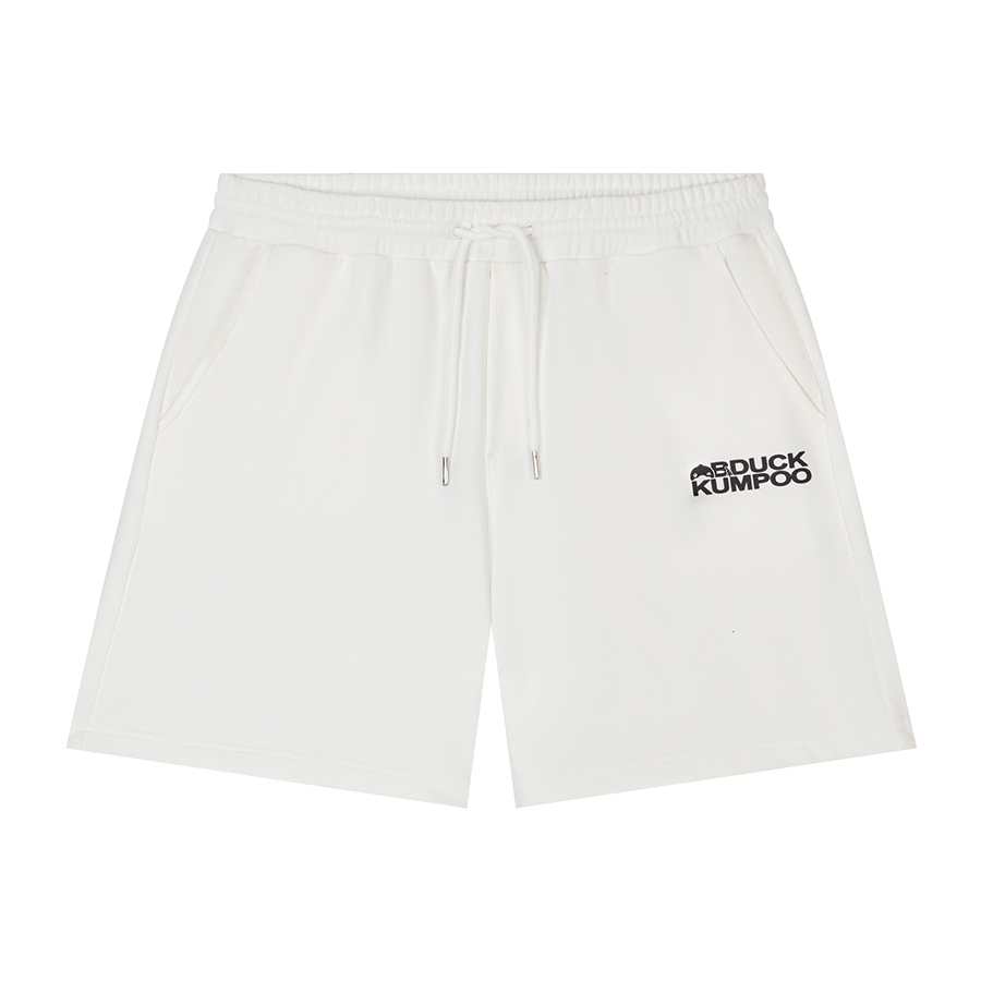 KUMPOO Sports Shorts Unisex Ecru