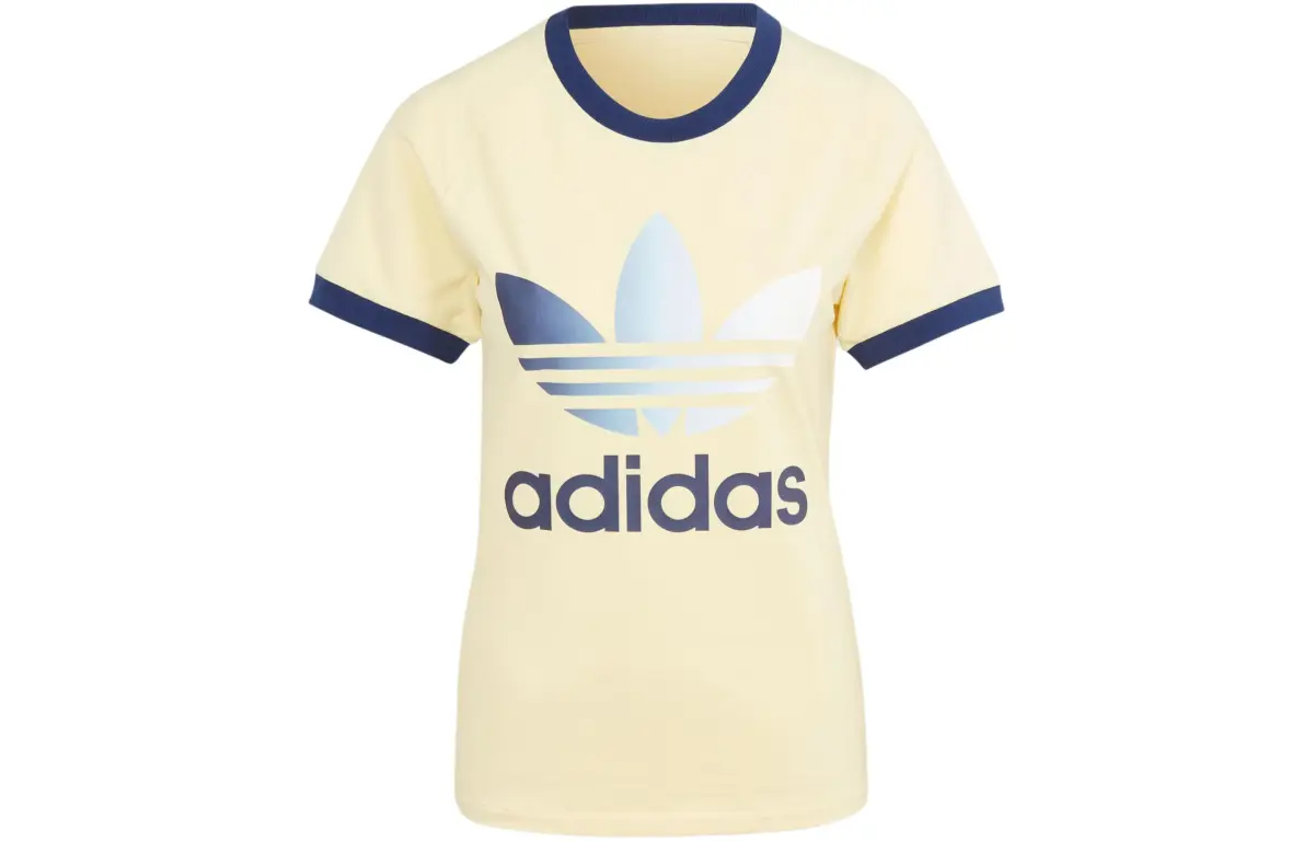 Adidas Originals Raglan Sleeve T Shirt Women's Yellow